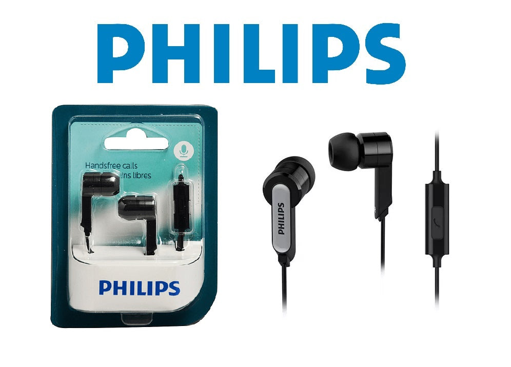 Auricular Philips Intrauditivo con Cable Manos Libres 3.5mm