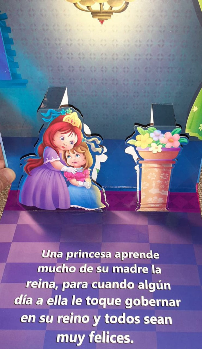 JUGANDO A SER PRINCESA: POP UP: 1