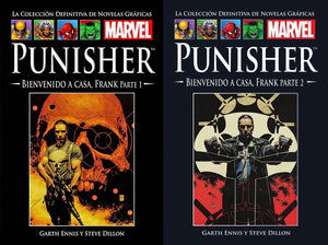 La Colección Definitiva de Novelas Gráficas Marvel # 16-17  Punisher: Bienvenido A Casa, Frank