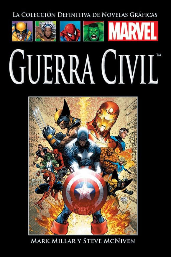 La Colección Definitiva de Novelas Gráficas Marvel # 42 Guerra Civil