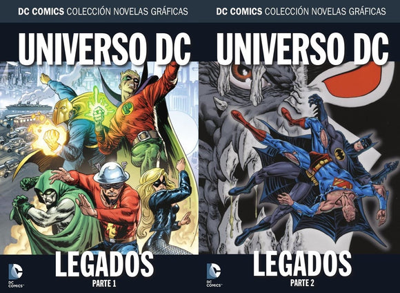 DC Comics Colección Novelas Gráficas # 45-46 Universo DC Legados Parte 1 y 2