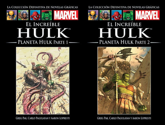 La Colección Definitiva de Novelas Gráficas Marvel # 49-50 El Increíble Hulk: Planeta Hulk