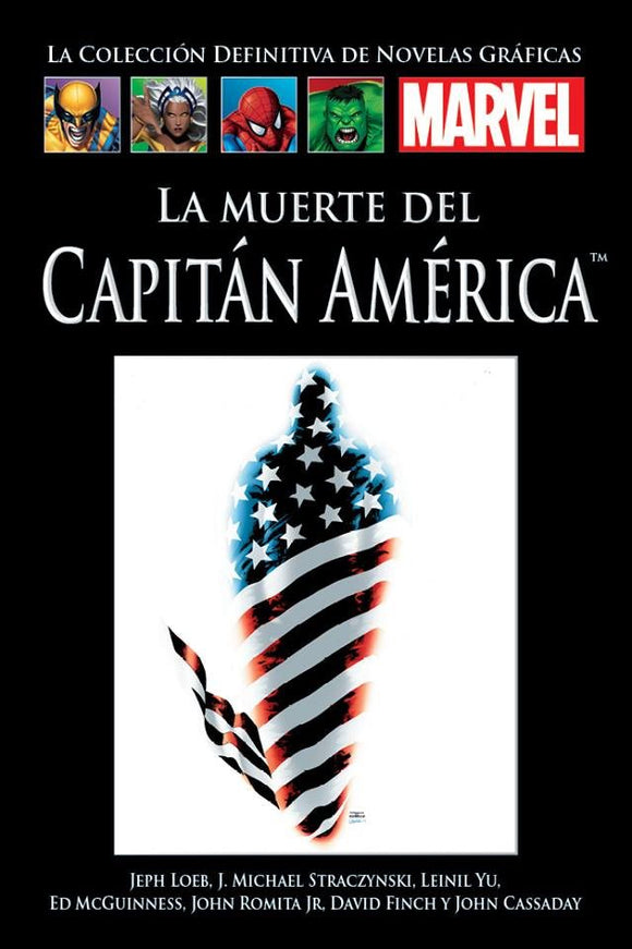 La Colección Definitiva de Novelas Gráficas Marvel # 53 La Muerte Del Capitán América