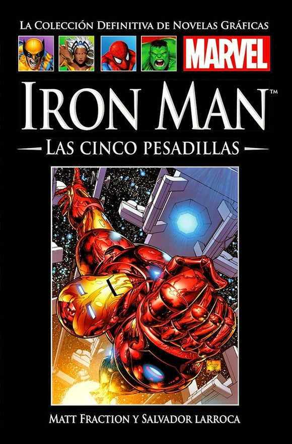 La Colección Definitiva de Novelas Gráficas Marvel # 58 Iron Man: Las Cinco Pesadillas