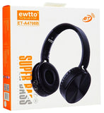 Audífonos Cintillo EWTTO ET-A4708B Bluetooth