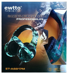 Audífonos Gamer EWTTO ET-A6817M