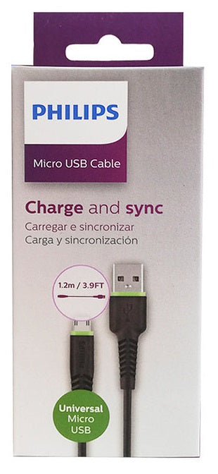 Cable USB a Micro USB PHILIPS (V8)