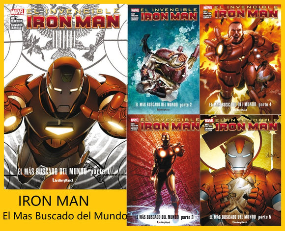 El Invencible Iron Man - El Mas Buscado del Mundo