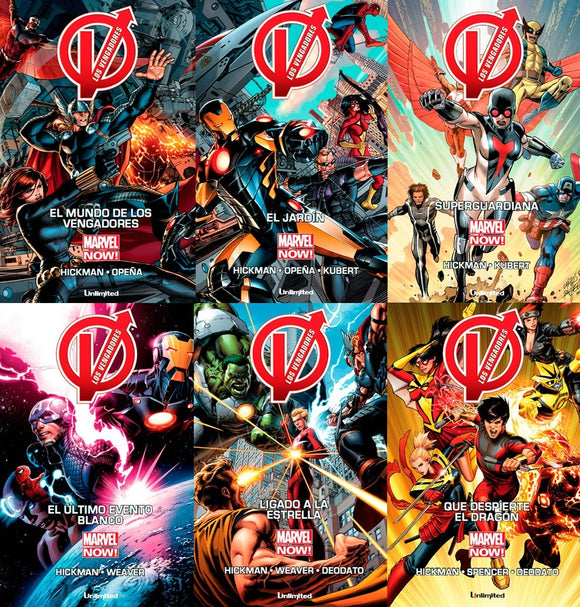 Los Vengadores Marvel Now! # 1 - 6  (Historia Completa)