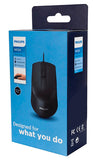 Mouse Alámbrico Usb PHILIPS M104