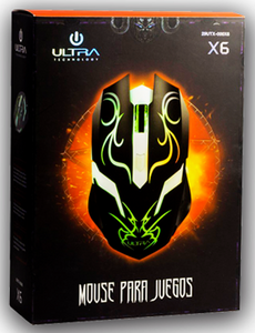 Mouse Gamer ULTRA X6 con Luces (Mouse para Juegos)