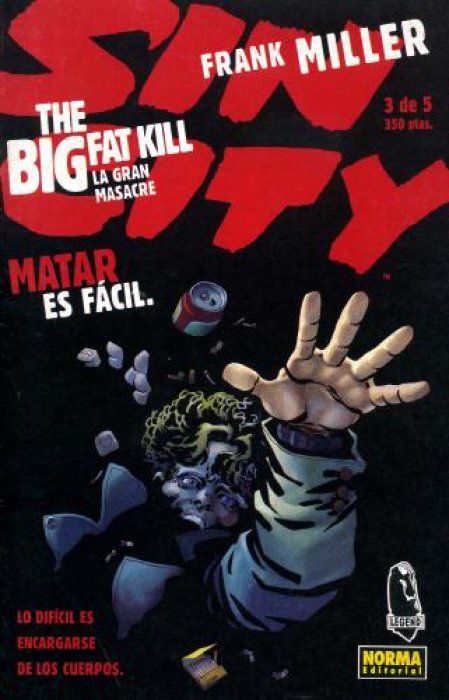 Sin City de Frank Miller - La Gran Masacre 3 de 5