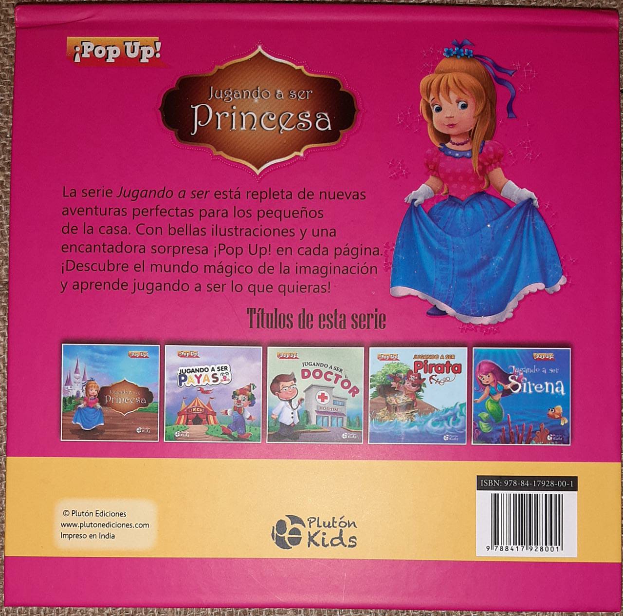 JUGANDO A SER PRINCESA: POP UP: 1