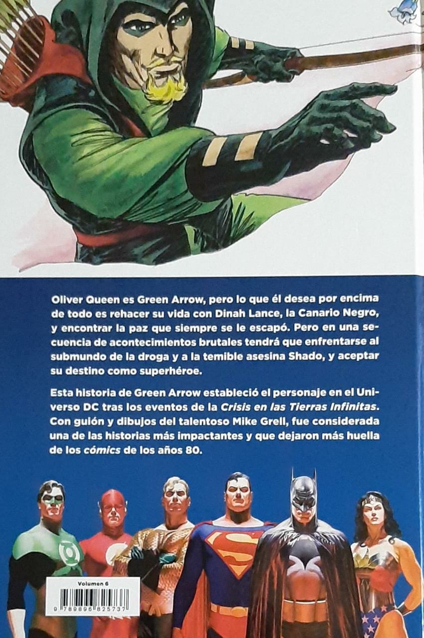 Superh roes DC 6 Green Arrow El Arco del Cazador Quimera Quiroga