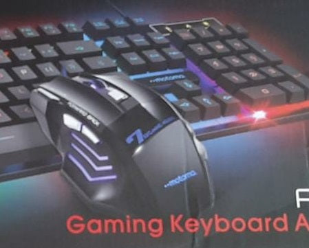 Gaming Keyboard and Mouse AN-300 MOTOMO (TECLADO GAMER)